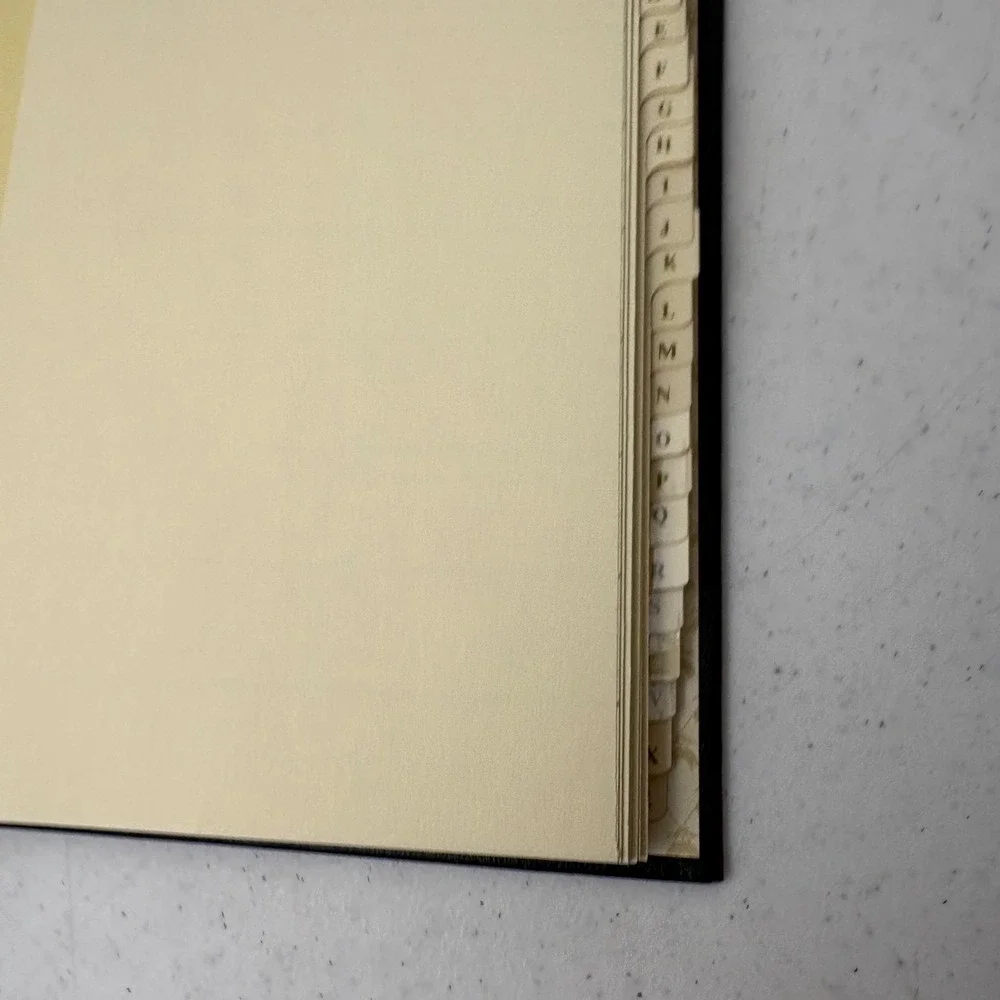 NEW Brooks Brothers Vintage Telephone Directory Address Book Green Logo Boxed